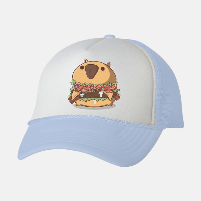 Capyburger-Unisex-Trucker-Hat-Claudia