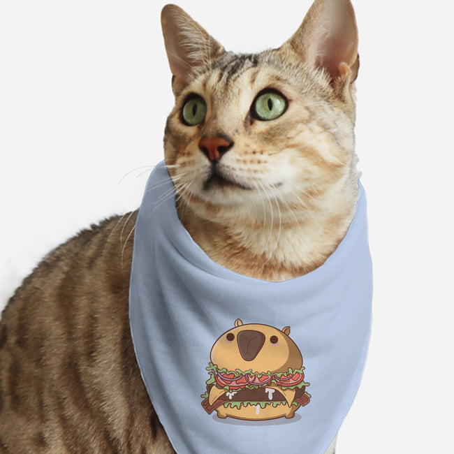 Capyburger-Cat-Bandana-Pet Collar-Claudia