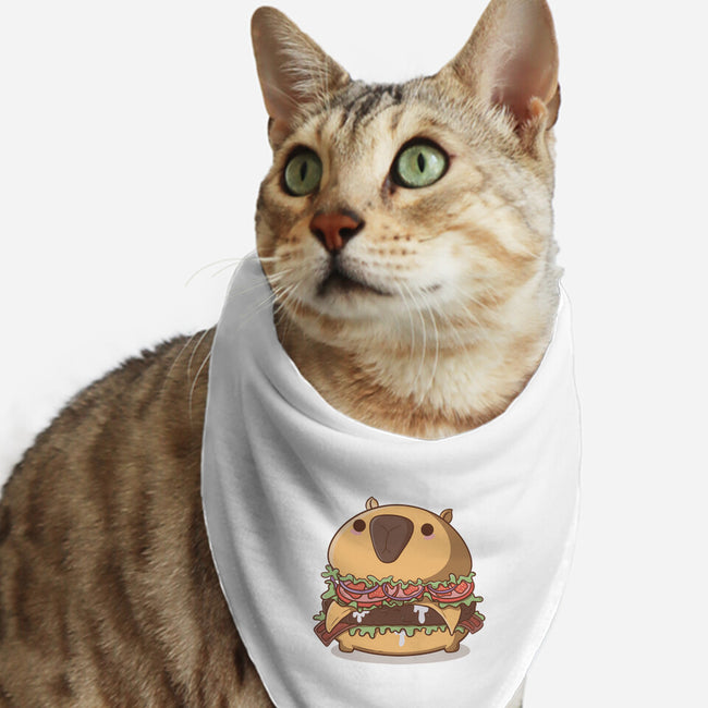 Capyburger-Cat-Bandana-Pet Collar-Claudia