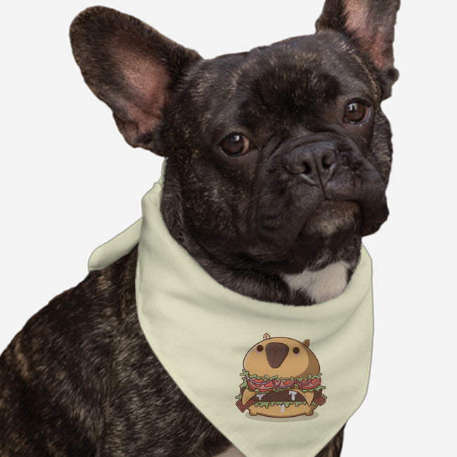 Capyburger-Dog-Bandana-Pet Collar-Claudia