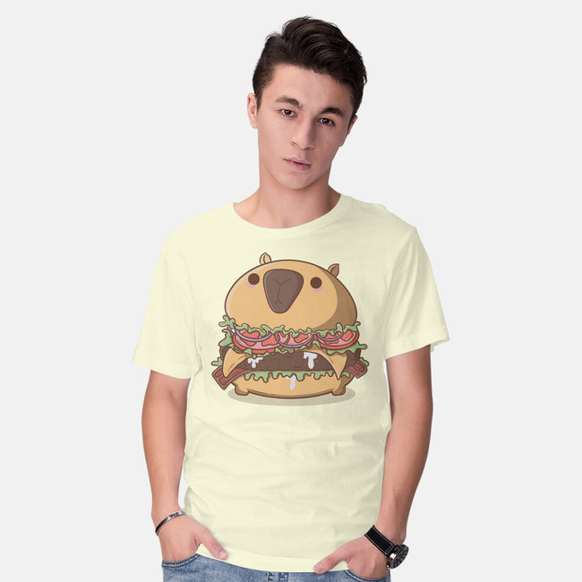 Capyburger-Mens-Basic-Tee-Claudia