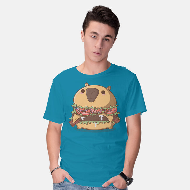 Capyburger-Mens-Basic-Tee-Claudia