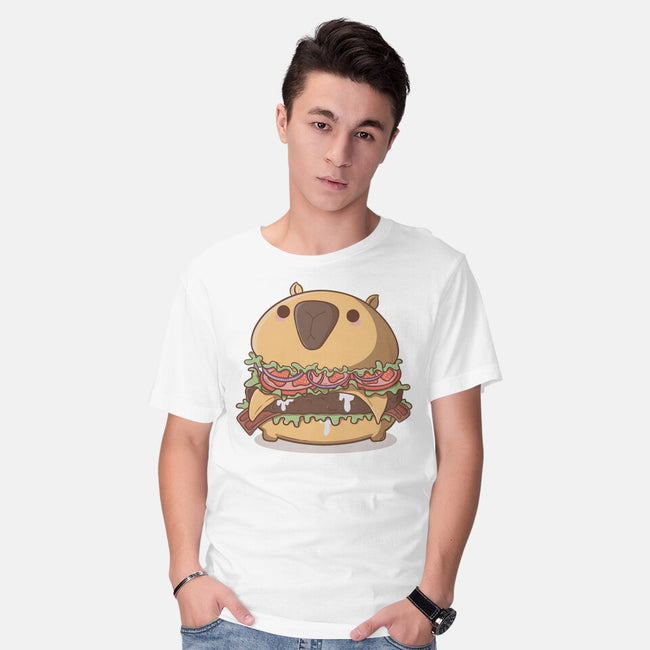 Capyburger-Mens-Basic-Tee-Claudia