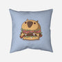 Capyburger-None-Non-Removable Cover w Insert-Throw Pillow-Claudia