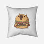 Capyburger-None-Non-Removable Cover w Insert-Throw Pillow-Claudia