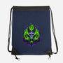 The Witch Skull-None-Drawstring-Bag-daobiwan