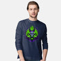 The Witch Skull-Mens-Long Sleeved-Tee-daobiwan