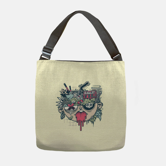 Social Media Anxiety-None-Adjustable Tote-Bag-StudioM6