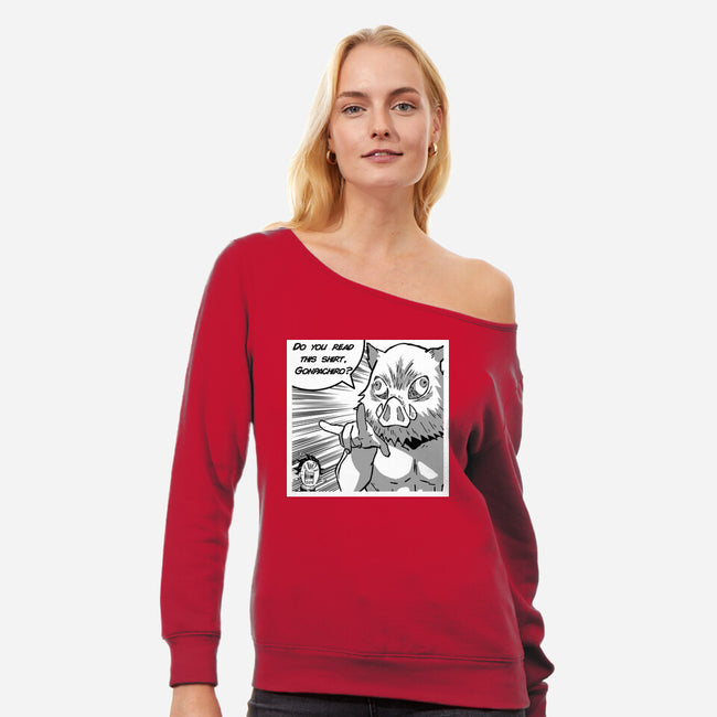 Gonpachiro-Womens-Off Shoulder-Sweatshirt-Jelly89