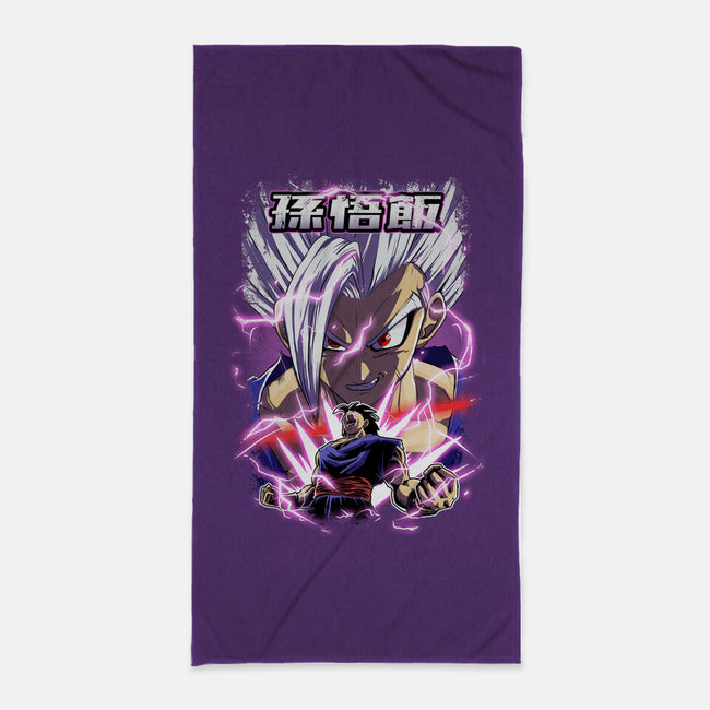 The Warrior Beast-None-Beach-Towel-Diego Oliver
