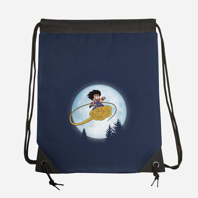 Dragon Moon-None-Drawstring-Bag-Barbadifuoco