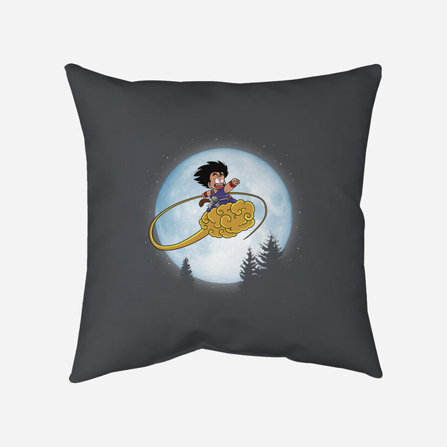 Dragon Moon-None-Removable Cover-Throw Pillow-Barbadifuoco
