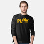 Flaming JoyStick-Mens-Long Sleeved-Tee-Getsousa!