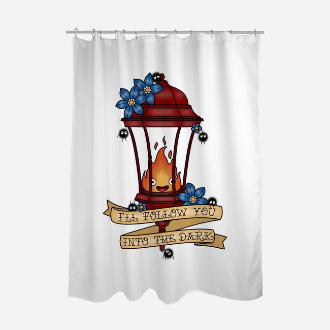 Eternal Traveling Companion-None-Polyester-Shower Curtain-Alexhefe