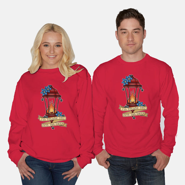 Eternal Traveling Companion-Unisex-Crew Neck-Sweatshirt-Alexhefe