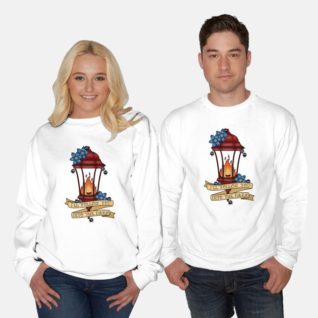 Eternal Traveling Companion-Unisex-Crew Neck-Sweatshirt-Alexhefe