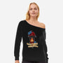 Eternal Traveling Companion-Womens-Off Shoulder-Sweatshirt-Alexhefe