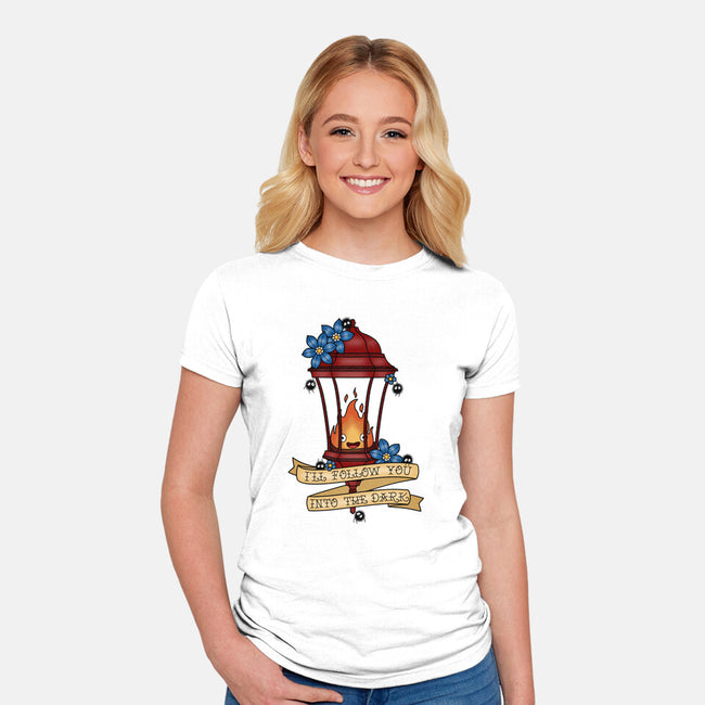 Eternal Traveling Companion-Womens-Fitted-Tee-Alexhefe