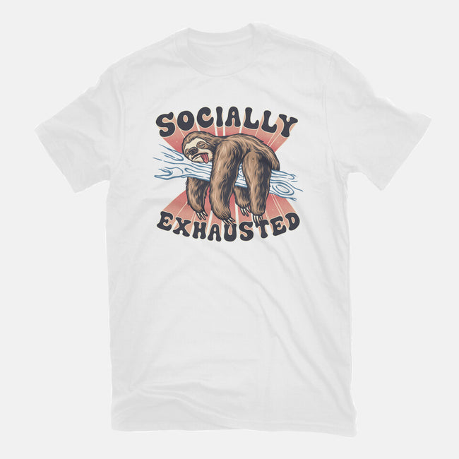 Socially Exhausted-Youth-Basic-Tee-momma_gorilla