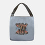 Socially Exhausted-None-Adjustable Tote-Bag-momma_gorilla