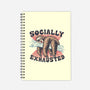 Socially Exhausted-None-Dot Grid-Notebook-momma_gorilla