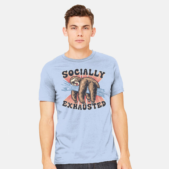 Socially Exhausted-Mens-Heavyweight-Tee-momma_gorilla