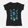 Magic DreamCatcher-Womens-V-Neck-Tee-Vallina84