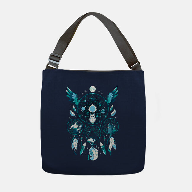 Magic DreamCatcher-None-Adjustable Tote-Bag-Vallina84