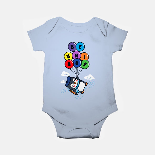 Unique Penguin-Baby-Basic-Onesie-Boggs Nicolas