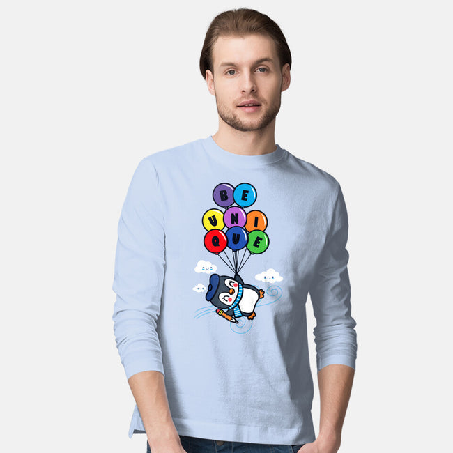 Unique Penguin-Mens-Long Sleeved-Tee-Boggs Nicolas