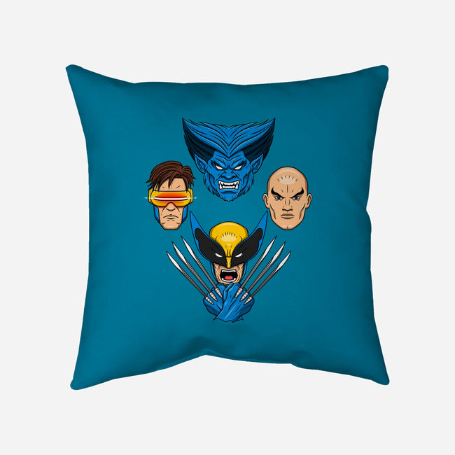 Mutant Rhapsody-None-Non-Removable Cover w Insert-Throw Pillow-drbutler