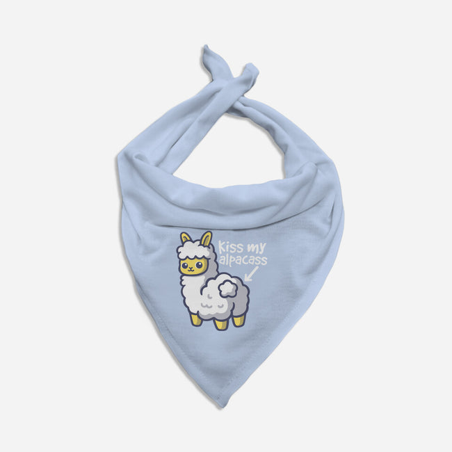 Kiss My Alpacass-Cat-Bandana-Pet Collar-NemiMakeit