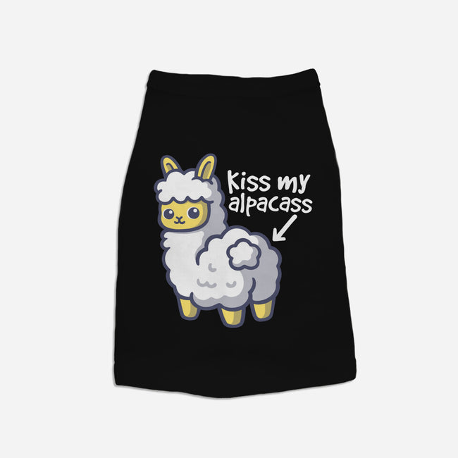 Kiss My Alpacass-Dog-Basic-Pet Tank-NemiMakeit