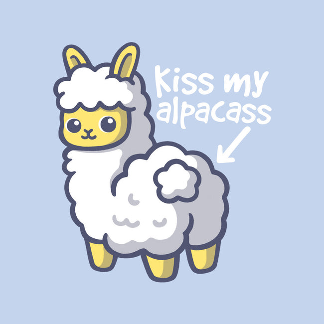 Kiss My Alpacass-None-Polyester-Shower Curtain-NemiMakeit