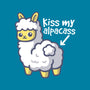 Kiss My Alpacass-None-Basic Tote-Bag-NemiMakeit