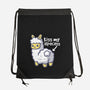 Kiss My Alpacass-None-Drawstring-Bag-NemiMakeit