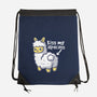 Kiss My Alpacass-None-Drawstring-Bag-NemiMakeit