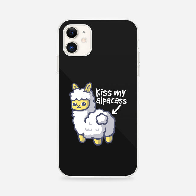 Kiss My Alpacass-iPhone-Snap-Phone Case-NemiMakeit