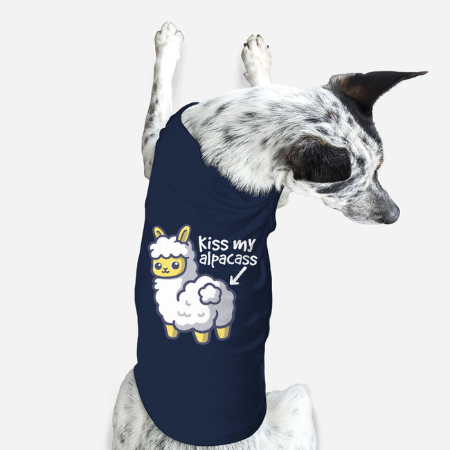 Kiss My Alpacass-Dog-Basic-Pet Tank-NemiMakeit