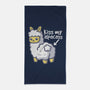 Kiss My Alpacass-None-Beach-Towel-NemiMakeit