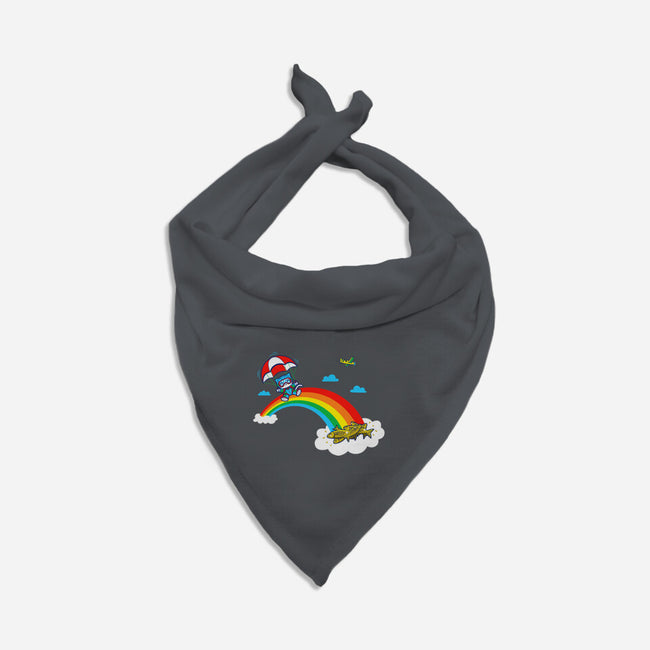 At The End Of The Rainbow-Cat-Bandana-Pet Collar-Boggs Nicolas