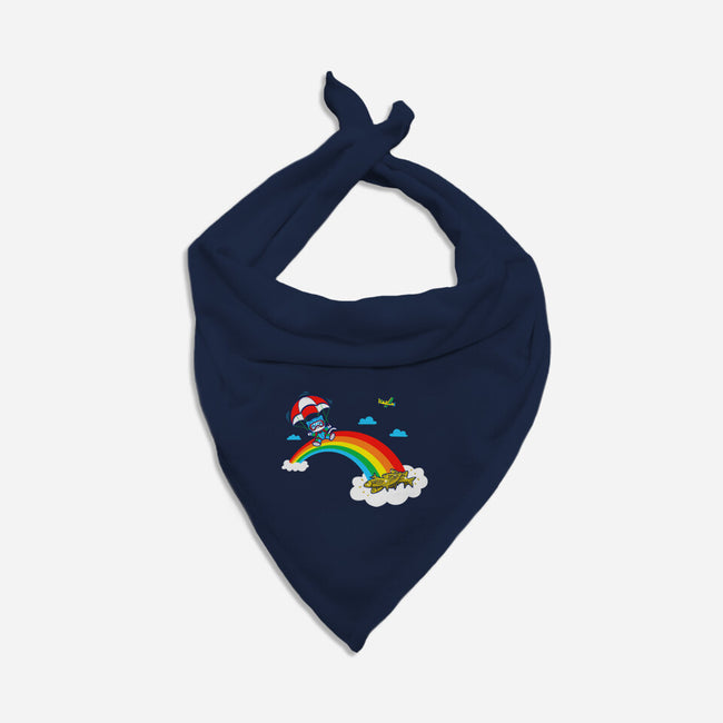 At The End Of The Rainbow-Cat-Bandana-Pet Collar-Boggs Nicolas