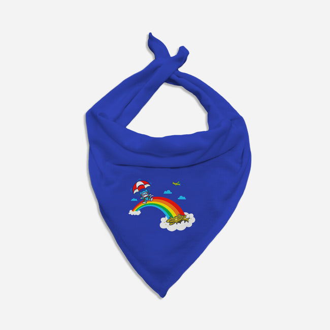 At The End Of The Rainbow-Cat-Bandana-Pet Collar-Boggs Nicolas