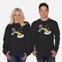 At The End Of The Rainbow-Unisex-Crew Neck-Sweatshirt-Boggs Nicolas