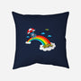 At The End Of The Rainbow-None-Removable Cover-Throw Pillow-Boggs Nicolas