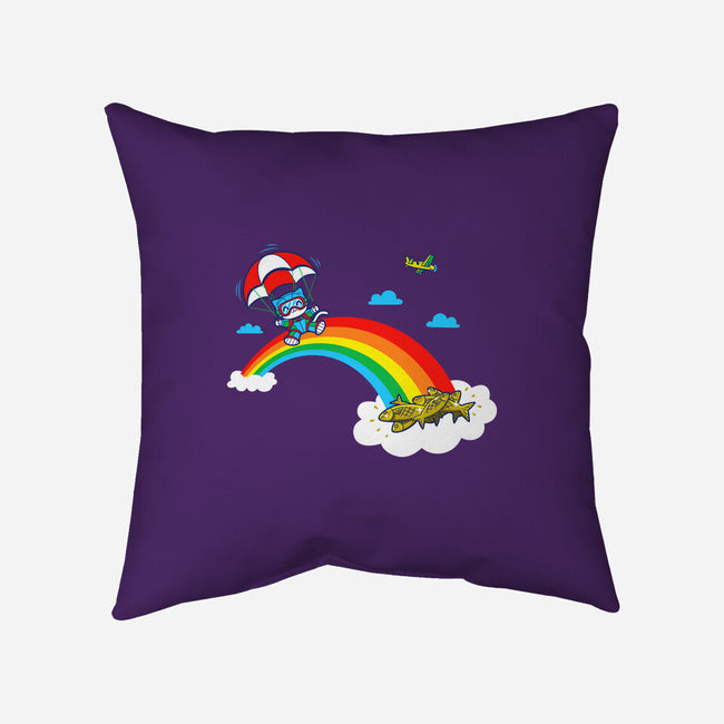 At The End Of The Rainbow-None-Removable Cover-Throw Pillow-Boggs Nicolas