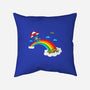 At The End Of The Rainbow-None-Removable Cover-Throw Pillow-Boggs Nicolas