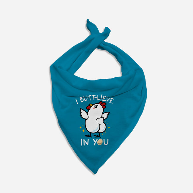 I Butt-lieve In You-Cat-Bandana-Pet Collar-Boggs Nicolas