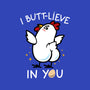 I Butt-lieve In You-Womens-V-Neck-Tee-Boggs Nicolas