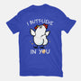 I Butt-lieve In You-Womens-Basic-Tee-Boggs Nicolas